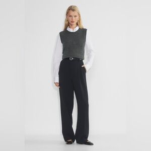 Wilfred black pleated dress pants 2